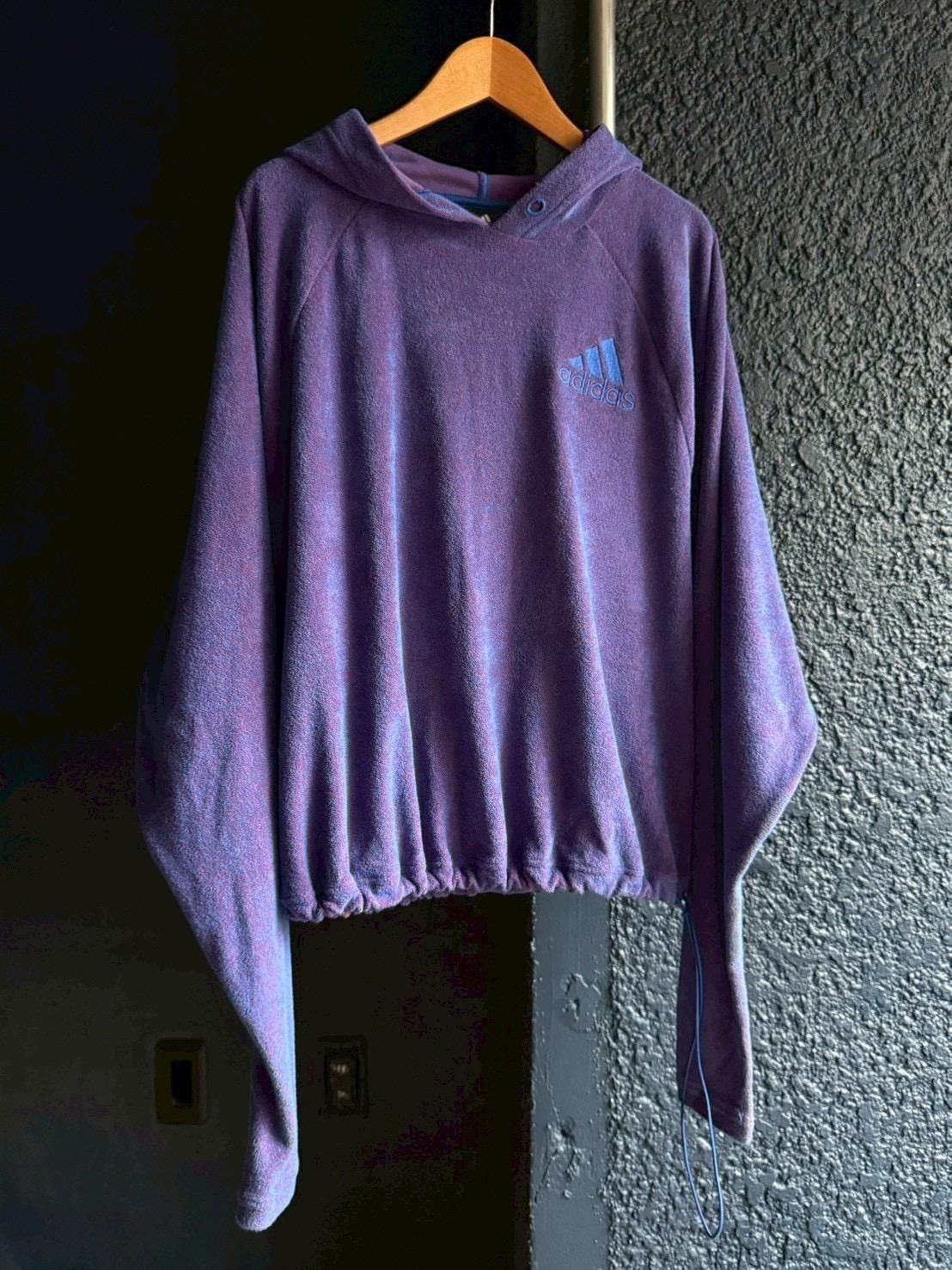 adidas purple blue pullover