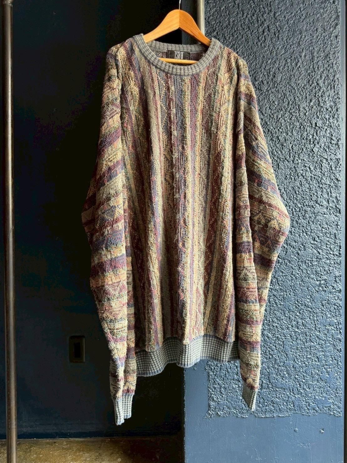 <img class='new_mark_img1' src='https://img.shop-pro.jp/img/new/icons14.gif' style='border:none;display:inline;margin:0px;padding:0px;width:auto;' />BIG SIZE stripe cotton knit