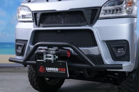 ウィンチベース付パイプバンパー