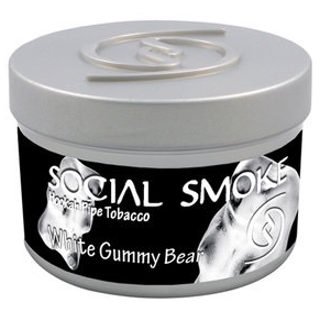 Social Smoke　White Gummy Bear (ホワイトグミべアー) 50g