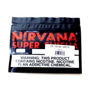 Nirvana Super Shisha　Punish Mint (パニッシュミント) 100g