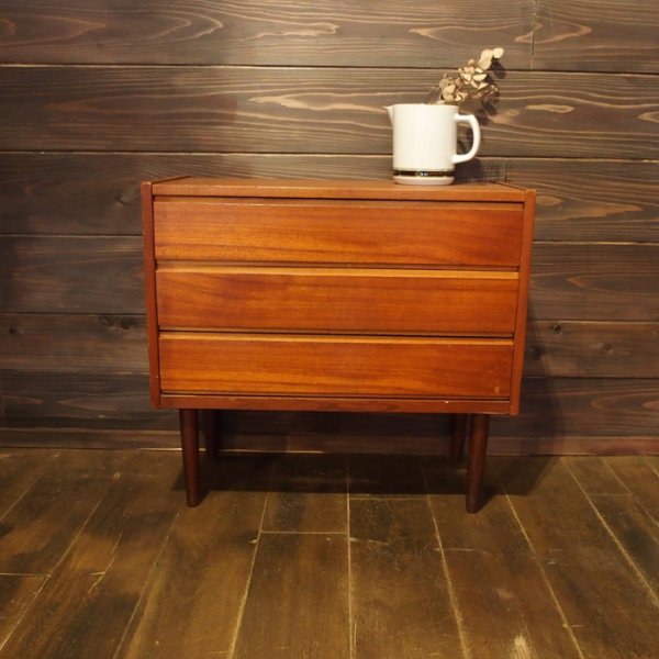 SOLD OUTSize:W620 D295 H575mm<br>Ф˺줿ƤŨʥȡ<br>Teak Small Chest
