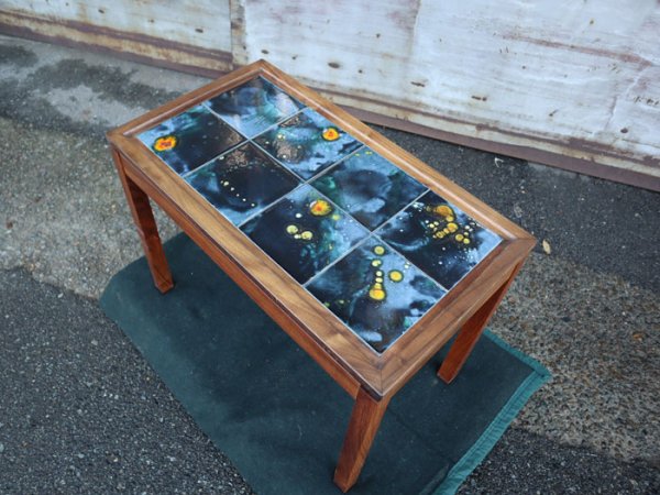 SOLD OUTSize:W692D390H510mm<br>Special Tile!Good<br>Rosewood Tiletop Coffee Table<br>