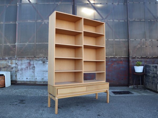 Size:W1100 D410 H1630mm<br>Erik Wortzǥ󡣥ХGood<br>Oak Bookshelf<br>