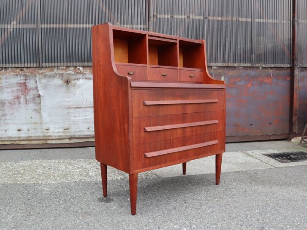 Size:W798D410H1072m<br>ѥȥΤΥХ󥹤Ũ<br>Teak Writing Bureau<br>