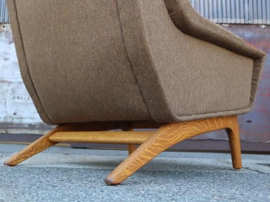 Teak×Oak High-back Easy Chair - 北の椅子と―北欧ヴィンテージ