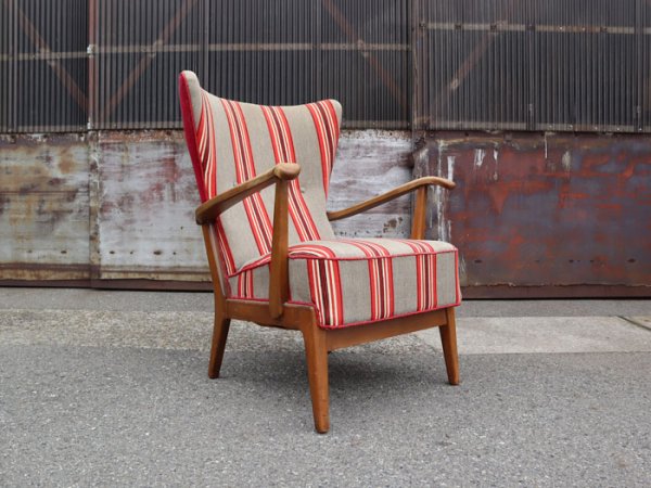 SOLDOUTۥ󥰥ХåǺ¤꿴ȴŨɪȥơե֥å<br>Beech High-back Easy Chair<br>