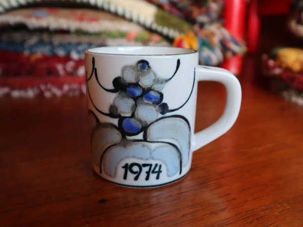 イヤーマグ<br>Royal Copenhagen・Year Mug 1974<br>
