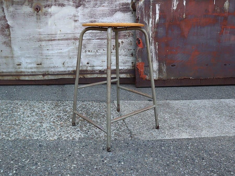 ヴィンテージ　メタル　スツール 1960-70's Royal Metal Corporation社製 ヴィンテージ