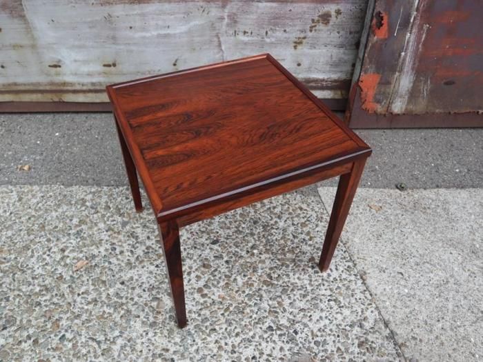 Rosewood Square Side Table