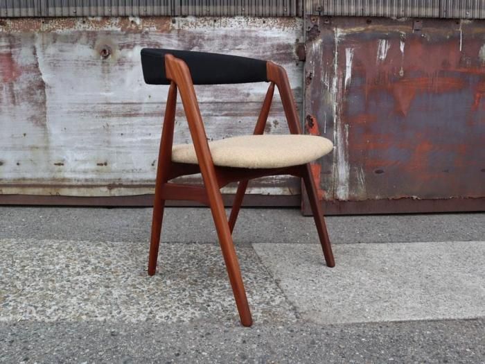 Thomas Harlev<br>Teak Half-Arm Chair<br>