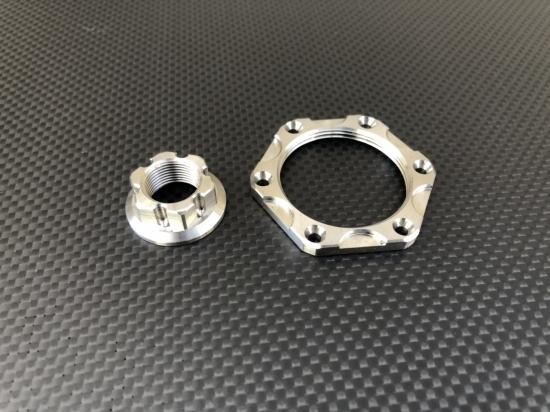 TFC零四部品 炭素鋼鍛造軽量クラッチアウター＋メッキクラッチ