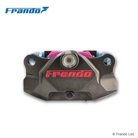 新型 台湾Folamdo-銀金 カニキャリパー 84mm 鍛造2pot アルミ