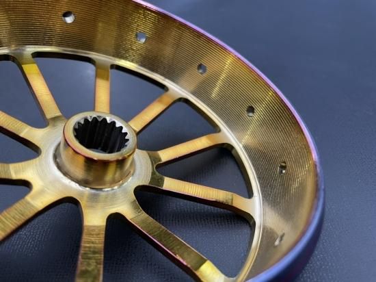 TFC零四部品 炭素鋼鍛造軽量クラッチアウター+メッキクラッチ TFC零四部品 炭素鋼鍛造軽量クラッチアウター+メッキクラッチ