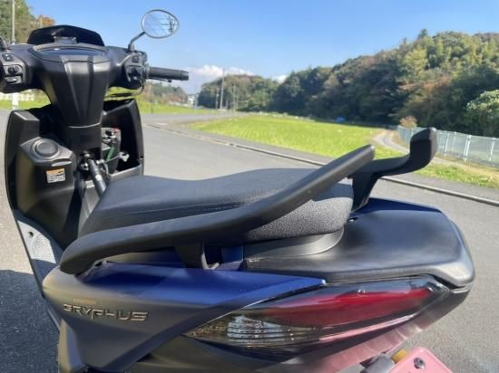 シグナスX 4型 5型 グラブバー すく チタンカラータンデムバー