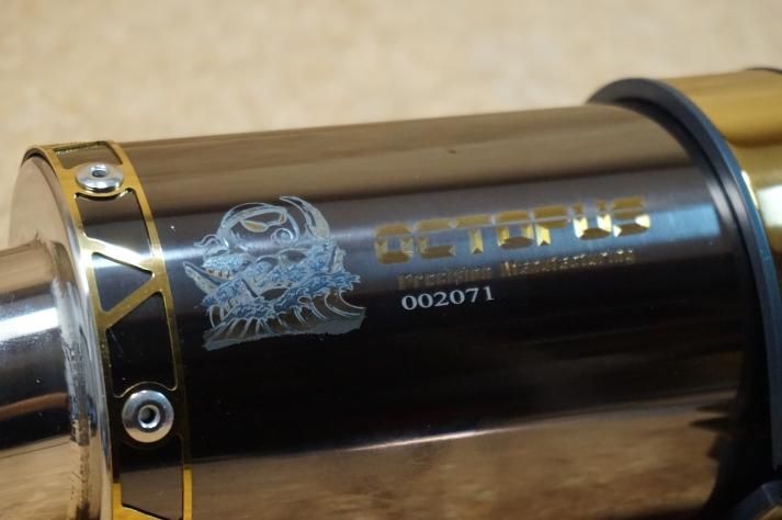 たこFACTORY 】 280ブラックチタンマフラー たこFACTORY 】 280ブラックチタンマフラー