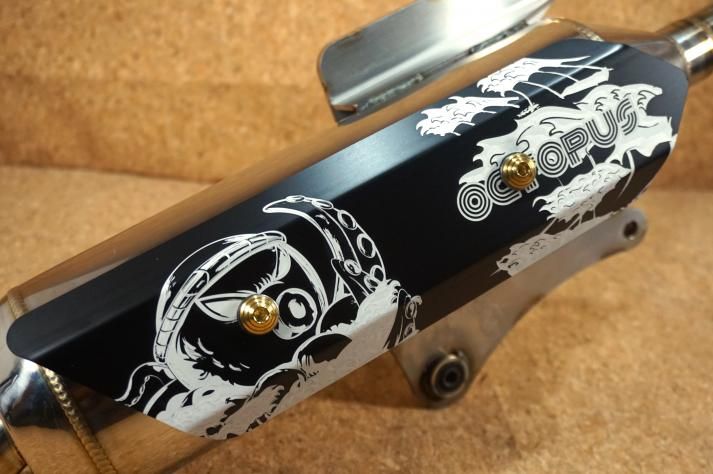 たこFactory 】 ステンレス フルエキゾーストマフラー