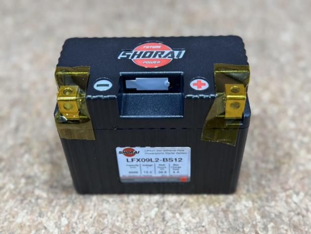 SHORAI Battery: LFX09L2-BS12 ショーライリチウムフェライトバッテリー