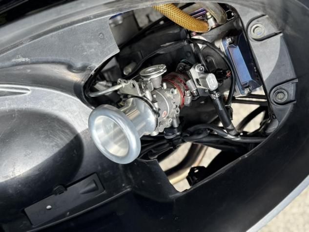 シグナスX 5型 TTMRC 225cc aRacer ETMダンドラ仕様 フルカスタム