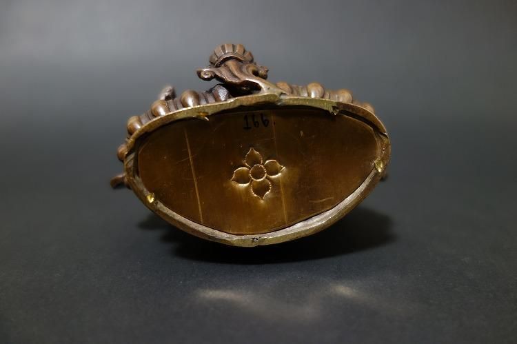 【仏像】緑多羅菩薩 (グリーンターラ) 銅製 12cm【送料無料】