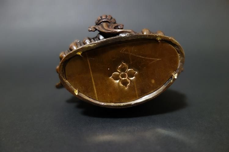 【仏像】緑多羅菩薩 (グリーンターラ) 銅製 12cm【送料無料】