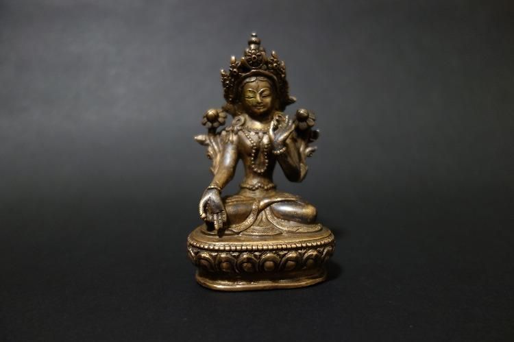 【仏像】白多羅菩薩(ホワイトターラ) 10cm【送料無料】