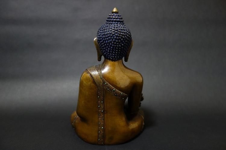 【仏像】薬師如来(薬師瑠璃光如来) 21cm【送料無料】