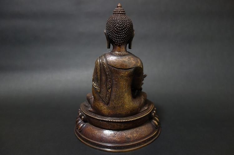【仏像】薬師如来(薬師瑠璃光如来) 22cm【送料無料】