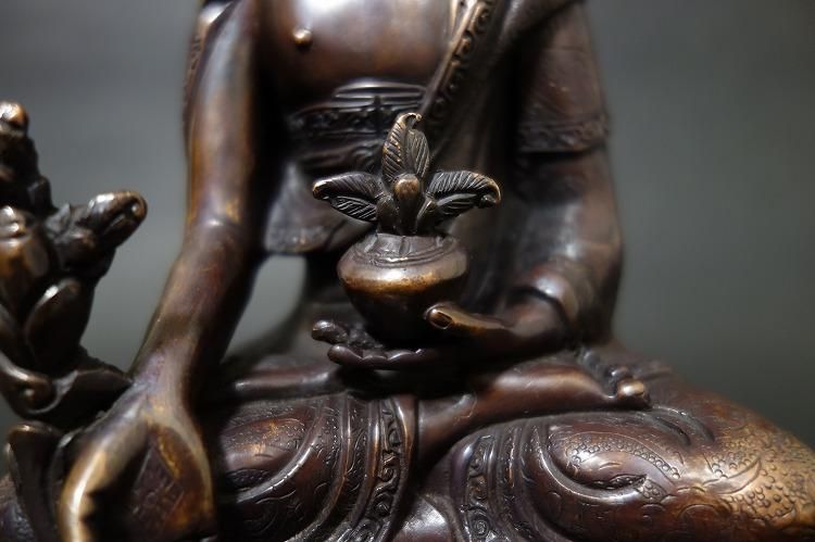 【仏像】薬師如来(薬師瑠璃光如来) 22cm【送料無料】