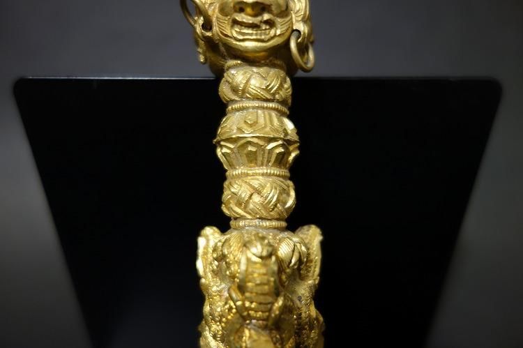 【プルパ】チベット 五鈷杵20cm 密教法具 【送料無料】