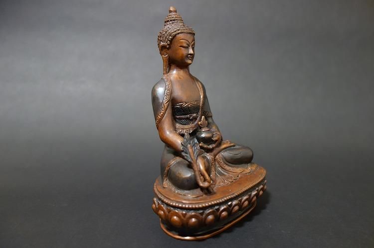 【仏像】薬師如来(薬師瑠璃光如来) 20cm【送料無料】