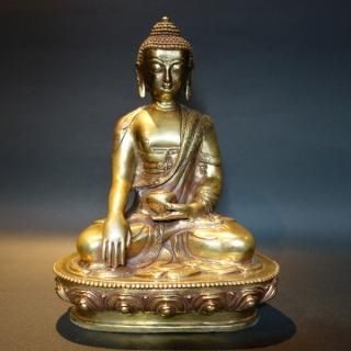 純金仏像 阿弥陀如来像〔西〕| 高品質 金・プラチナ