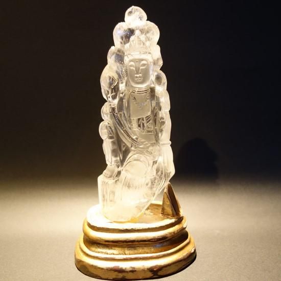 水晶 置物 観音様 rsuganesha.com