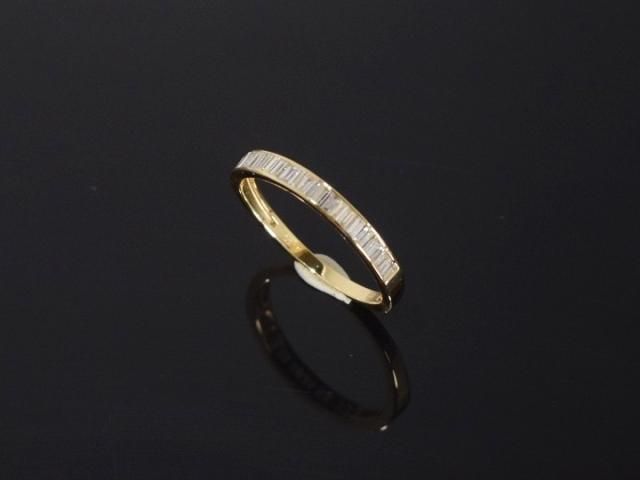 K18YG ダイヤモンド リング 0.39CT