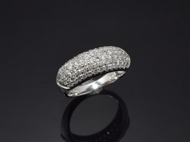 リング・指輪 パヴェ Pt900 ダイヤモンド
