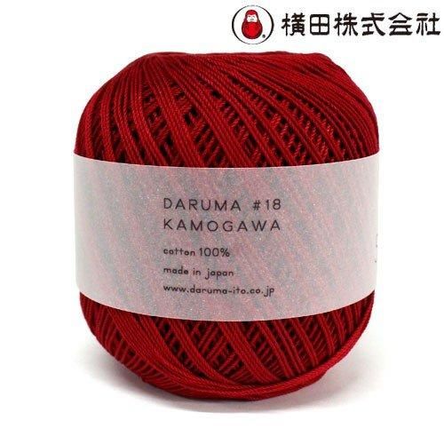 ダルマ毛糸(横田) DARUMA ダルマ レース糸#18 鴨川 50g ダルマ毛糸(横田) DARUMA ダルマ レース糸#18 鴨川 50g