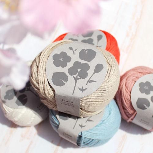 ダルマ毛糸（横田） DARUMA ダルマ リネンラミーコットン 並太