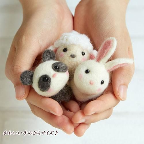 羊毛フェルト うたっち ホーランドロップ ｜ 羊毛うさぎ