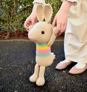 新品本物 REINA mama♡様 miniあみぐるみ ダックスなど （☆あみぐるみ あみぐるみ