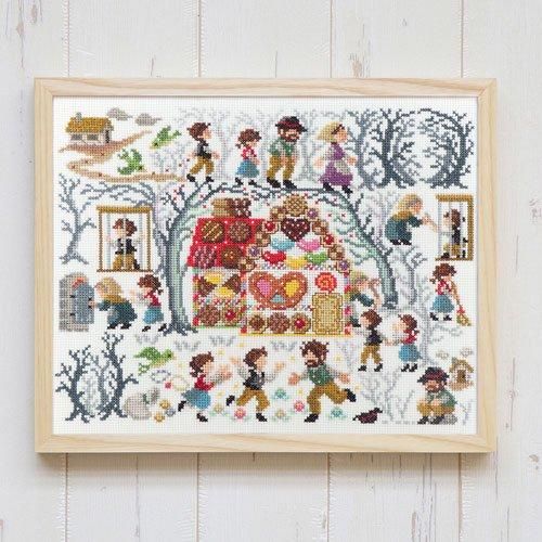 オリムパス 刺繍キット Nitka Nostalgic Story ヘンゼルとグレーテル