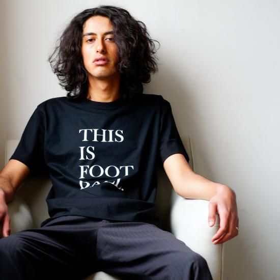 This is Football. - black - デザインサッカーTシャツ This is Football. - black - デザインサッカーTシャツ