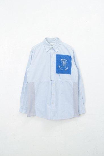 POTTO / custom shirts /blue
