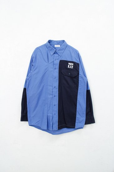 POTTO / custom shirts /blue