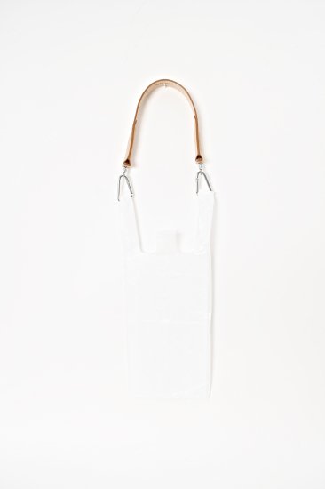 beta post / plastic bag handle / wood