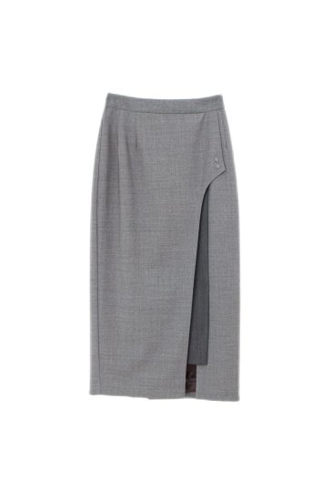 HATRA / organ_pencil_skirt / grey