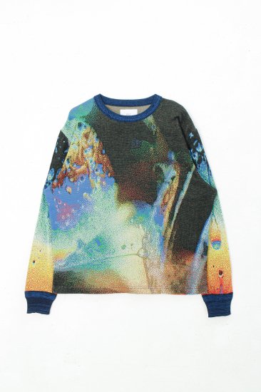 HATRA / Ink_Scape/Sweater / magma