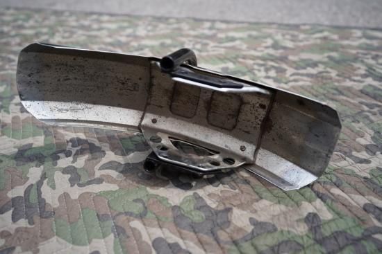 z400fx フロントフェンダー z500 z550fx Z400FX/Z550FX メッキフロントフェンダー(B品)☆全体に小傷あり