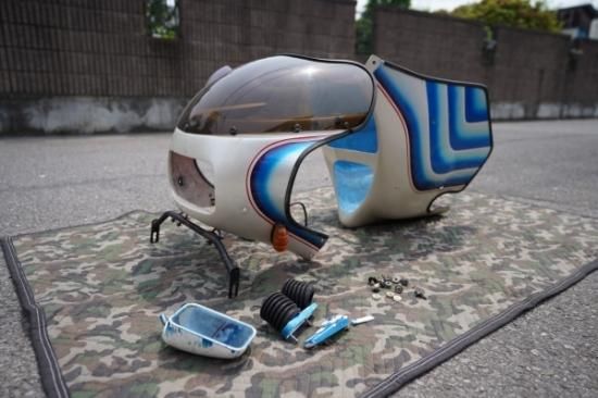 RZ250/350使用 希少なフルカウル一式SET