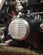 新作！ホンダ CB250T ホークⅡ N Ⅲ エンジンカバー 貼り付け
