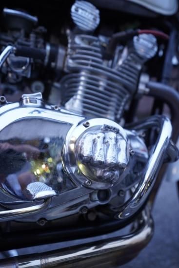 希少品　GS400 GSX250E.T.L ポイントカバー GS400/425 GSX250E用 SUZUKI FIN ポイントカバー 全国送料無料